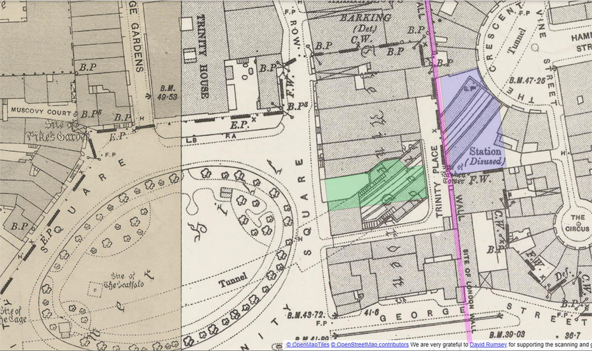 Tower Hill Map