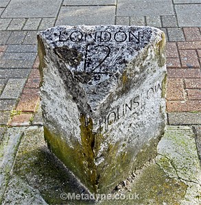 Bath Road Milestone