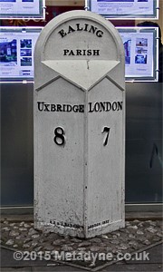 West Ealing Mile Post