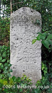 Milestone near Sunbury