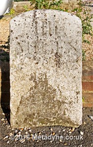 Milestone near Kingston