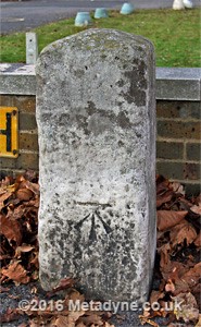 Milestone near Staines