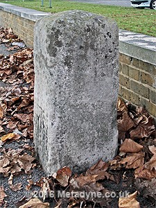 Milestone near Staines