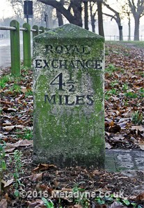 Clapham Common Milestone
