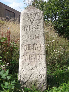 Milestone near Putney